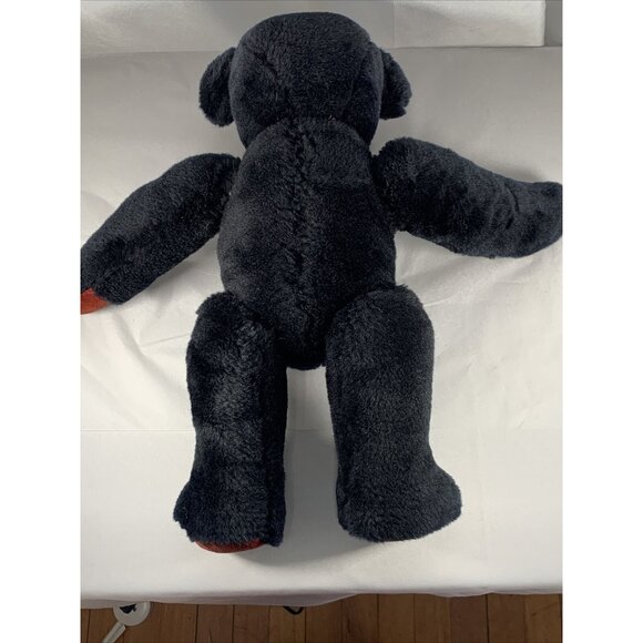 Plush bear Los Angeles Dodgers Knit Outfit. 18" Vintage 1980s handmade - Picture 10 of 11